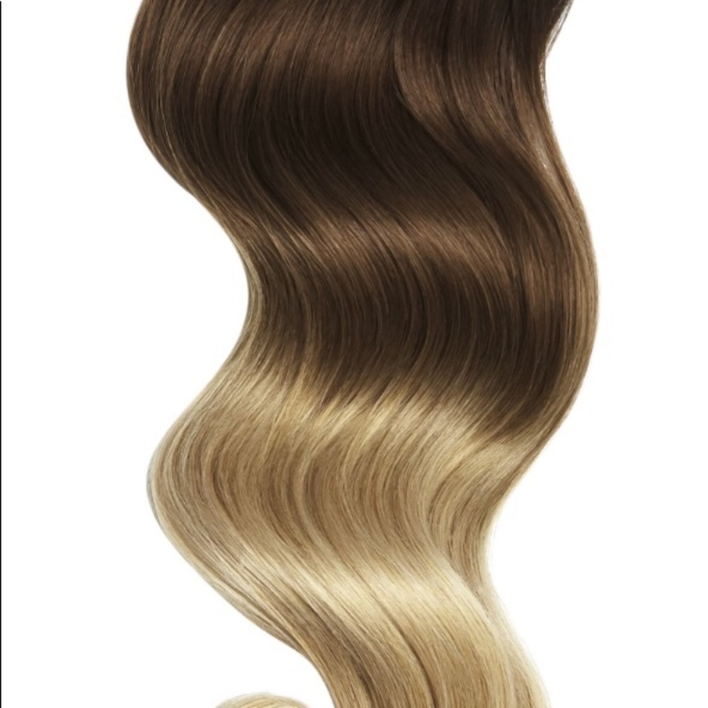 Glam Seamless Honey Blonde Ombré (2/4/23) Clip Ins